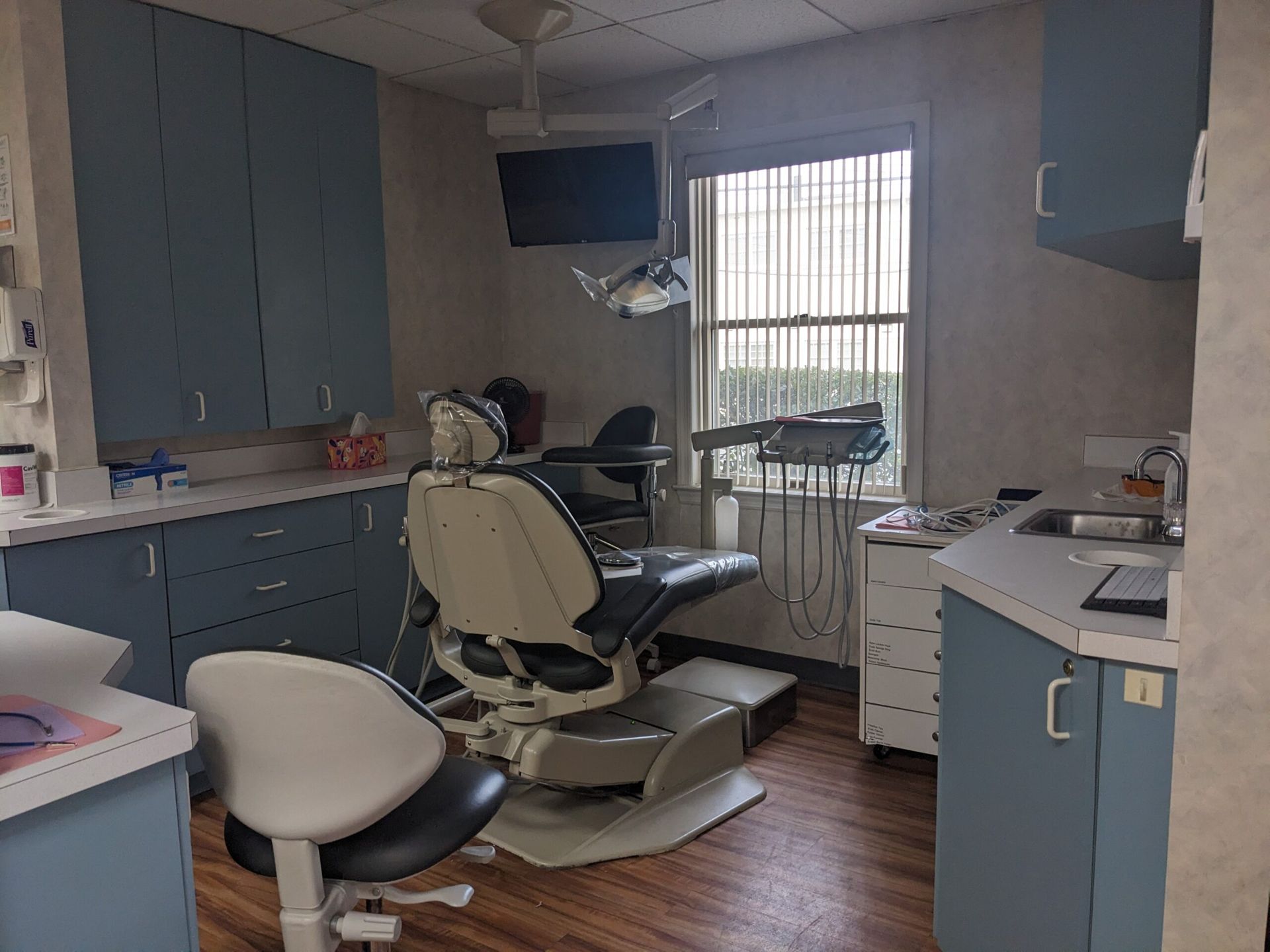 Treatment room at Frederick Dental Solutions in Frederick, MD